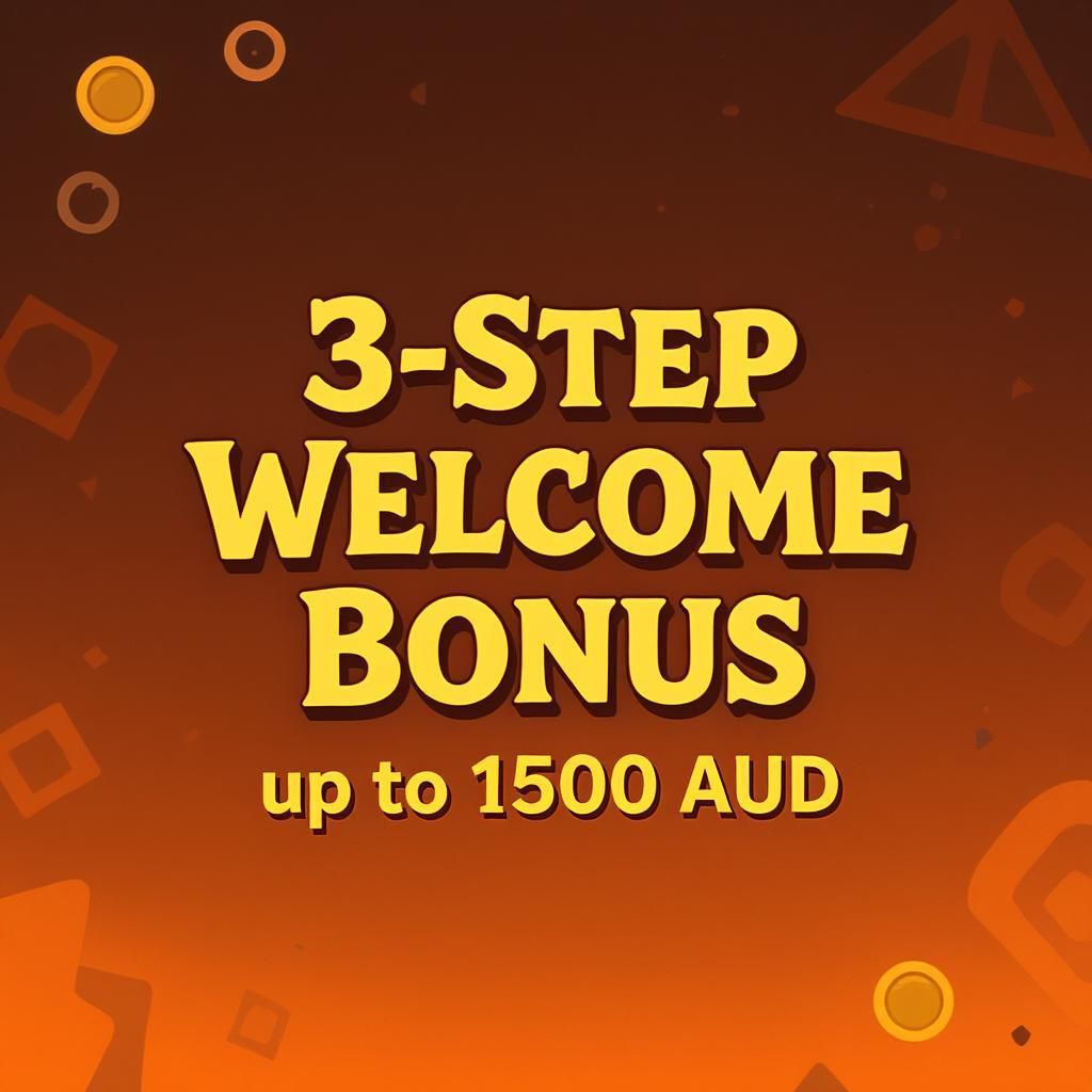 3-Step Welcome Bonus up to 1500 AUD